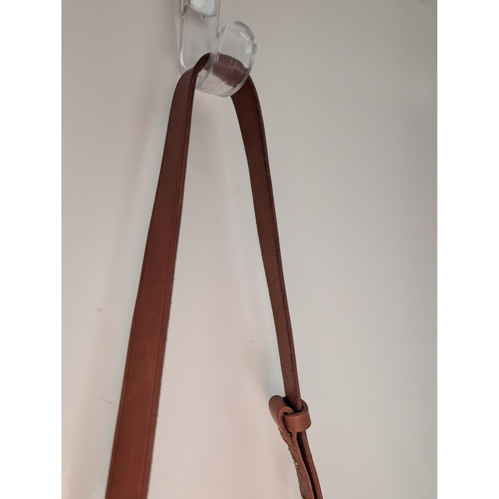 Madewell The Transport Camera Bag Crossbody Leather Cognac Camel Travel Boho - Picture 13 of 16